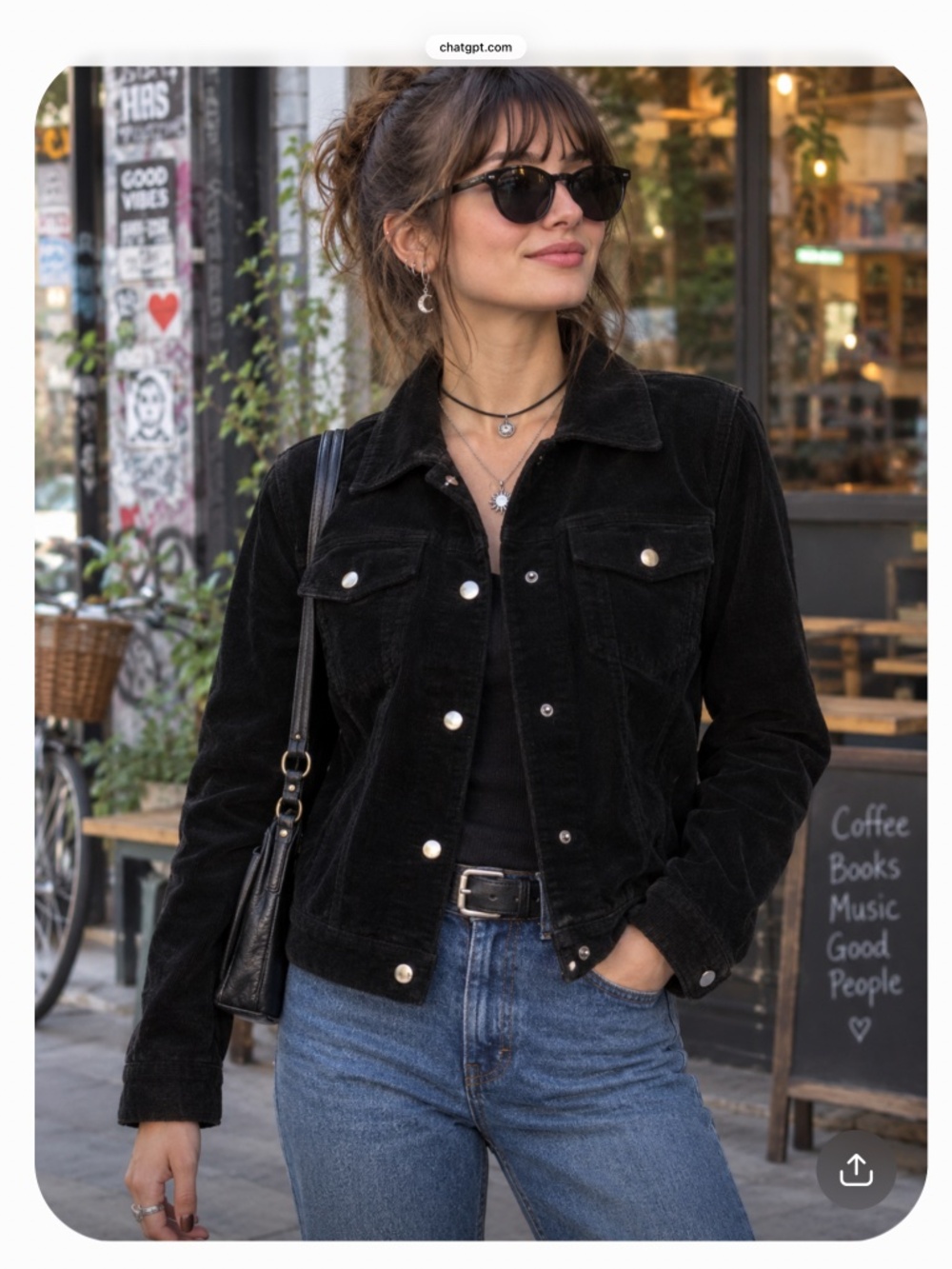 Ralph Lauren Chaps Black Corduroy Jacket